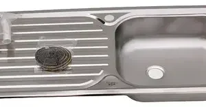 Pack Lavaplatos 100x44 Secador Izquierdo + Llave Monomando Inox