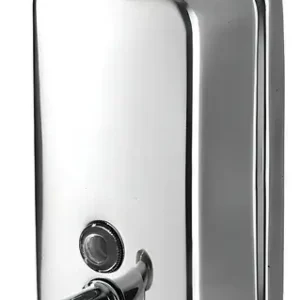 Dispensador Jabón Acero Inoxidable 500 Ml. Taumm Color Plateado