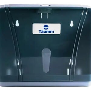 Dispensador De Papel Toalla Interfoliada Plateado