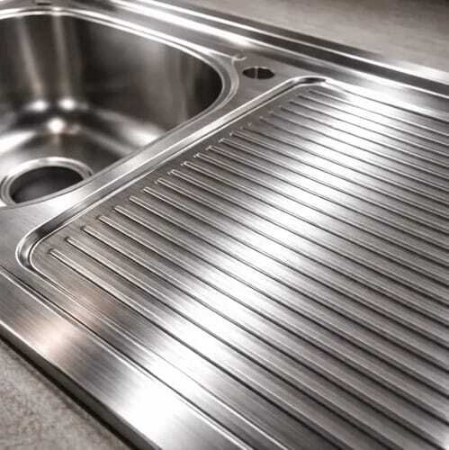 Lavaplatos Para Sobreponer 180x50 Cm 2 Bachas 2 Secadores - Image 5