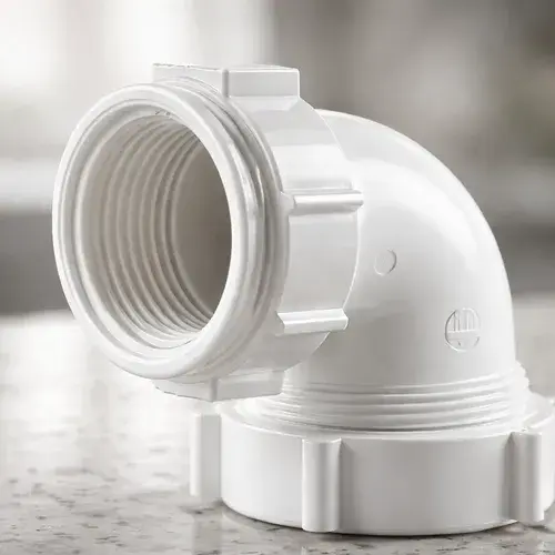 Sifón Codo 90 Plastico Blanco Para Desague Blanco - Image 4