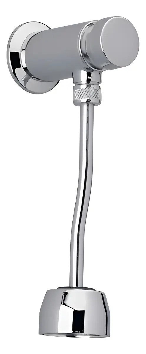 Llave Temporizada Para Urinario Plateado