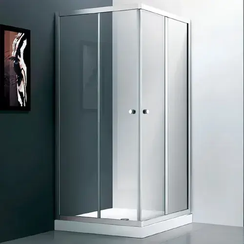 Shower Door Y Receptáculo 80x80x195 Vidrio Templado - Image 3
