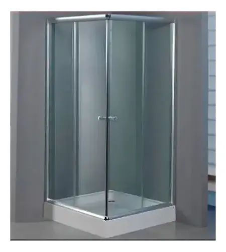 Shower Door Y Receptáculo 80x80x195 Vidrio Templado - Image 2