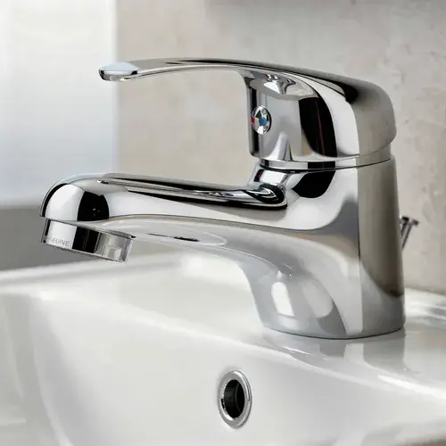 Grifería Baño Monocomando Llave Lavatorio Trade Cromado Acero Inoxidable Plateado - Image 4