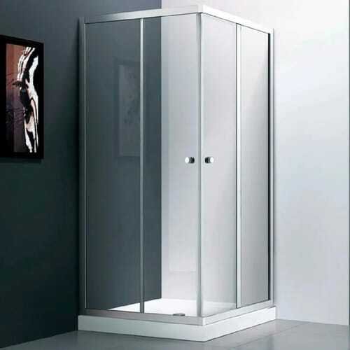 Shower Door 80x80x195 Cuadrado Transparente Vidrio Templado - Image 7