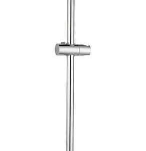 Barra De Soporte Ducha Deslizable 65 Cm Acero Inoxidable