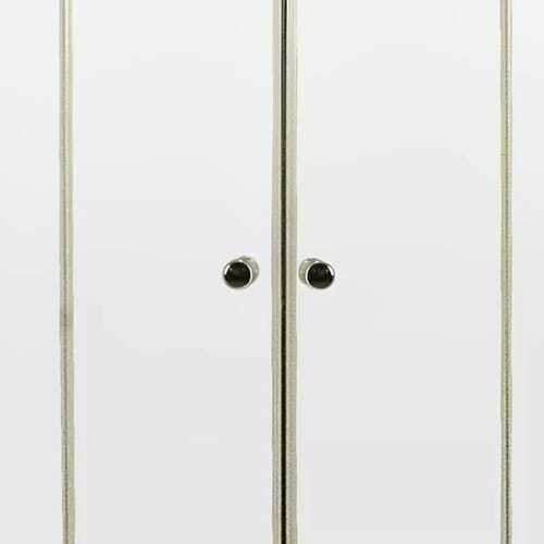 Shower Door 80x80x195 Cuadrado Transparente Vidrio Templado - Image 5