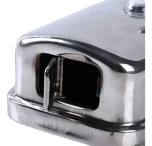 Dispensador Jabón Acero Inoxidable 500 Ml. Taumm Color Plateado - Image 11