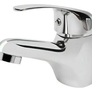 Grifería Baño Monocomando Llave Lavatorio Trade Cromado Acero Inoxidable Plateado