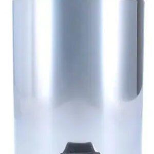 Basurero Papelero Pedal 5 L Acero Inoxidable Color Gris