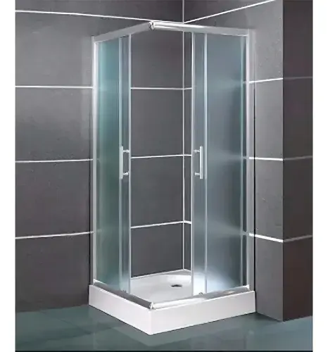 Shower Door Y Receptáculo 80x80x195 Vidrio Templado - Image 5