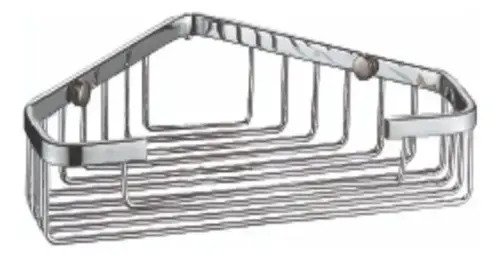 Organizador De Ducha Esquinero Triangular Baño Plateado - Image 3