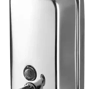 Dispensador De Jabón Acero Inoxidable 500ml Plateado