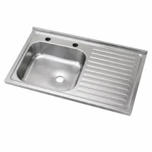 Lavaplatos Empotrado 80x44 Secador Derecho