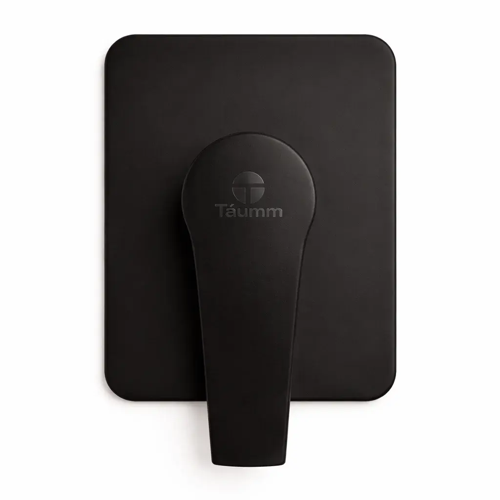 Llave Monomando Ducha al Muro Notte Negro