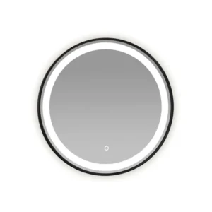 Espejo Circular 60 cm Led Triple Borde Metal
