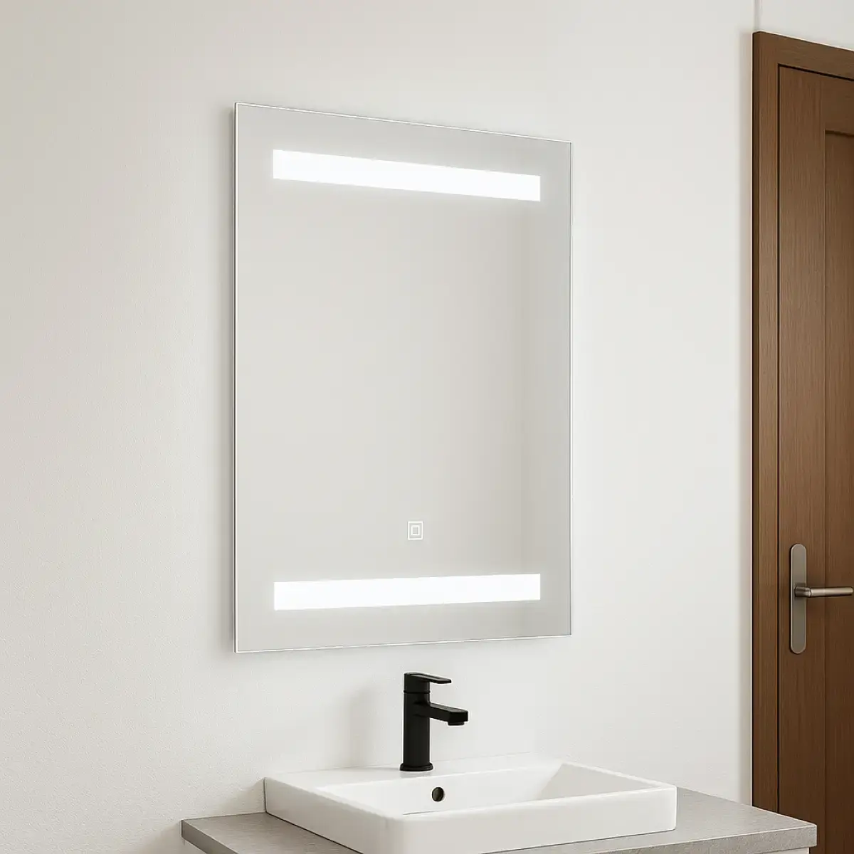 Espejo Rectangular 45 x 60 cm Con Luz Led - Image 2
