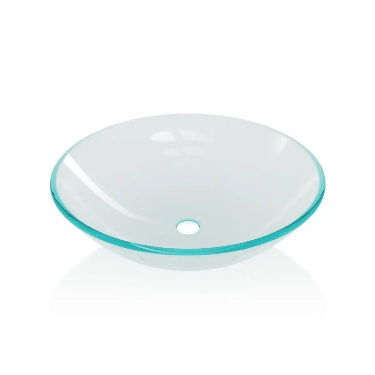Lavamanos Cristal Sobrepuesto 415 x 415 mm