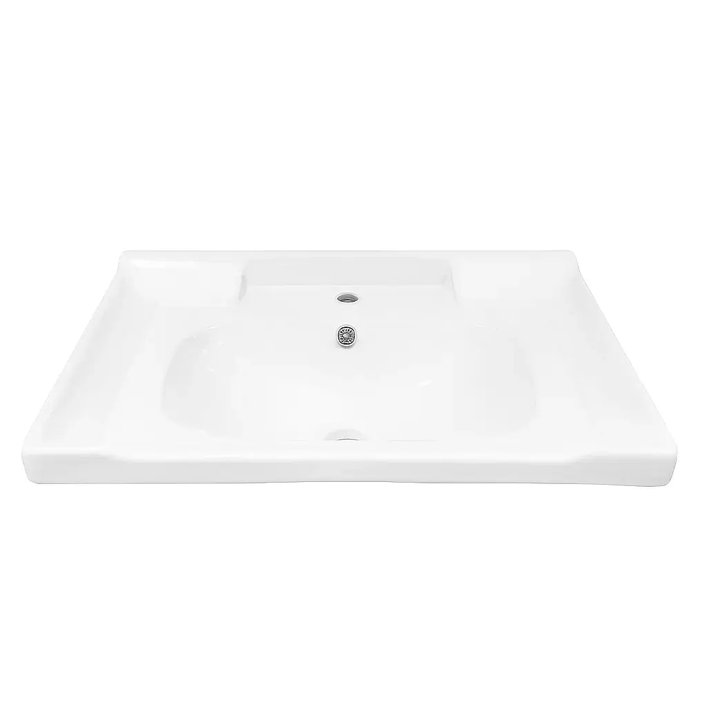 Lavamanos 60 cm, Rectangular de Sobreponer Trade + Llave Monomando – Cerámica Premium - Image 8