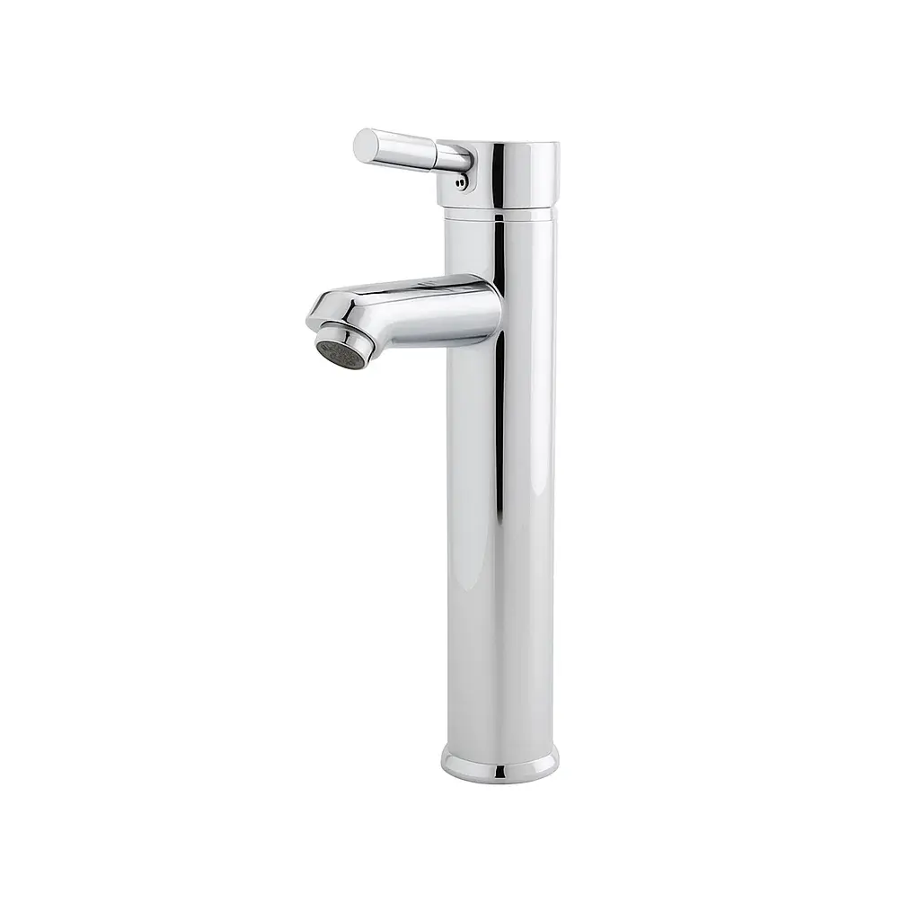 Llave Monomando Lavamanos Alto Modern Pituto Cromado