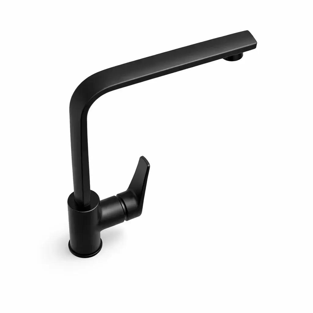 Llave Monomando Lavaplatos Vertical Notte Negro - Image 2