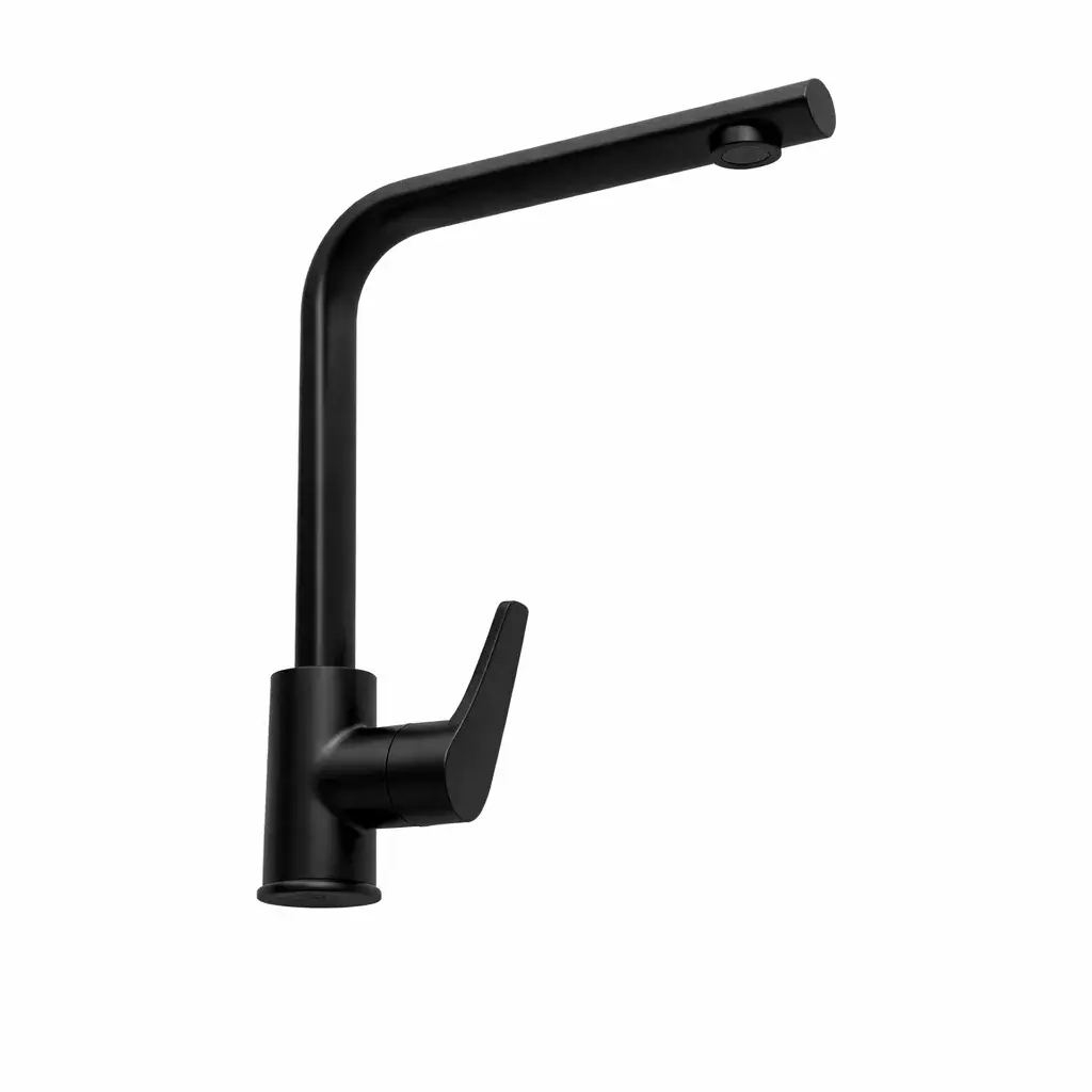 Llave Monomando Lavaplatos Vertical Notte Negro - Image 3