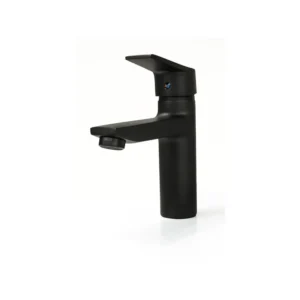 Llave Monomando Lavamanos Notte Negro