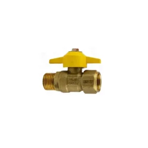 Llave De Paso Para Gas Hi-He 1/2