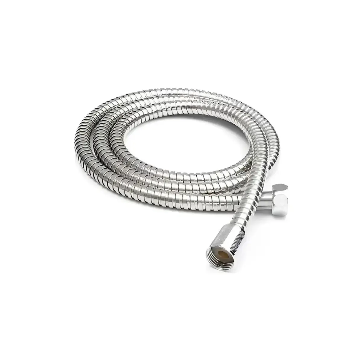 Manguera de Ducha Flexible Cromada 185 cm Inoxidable