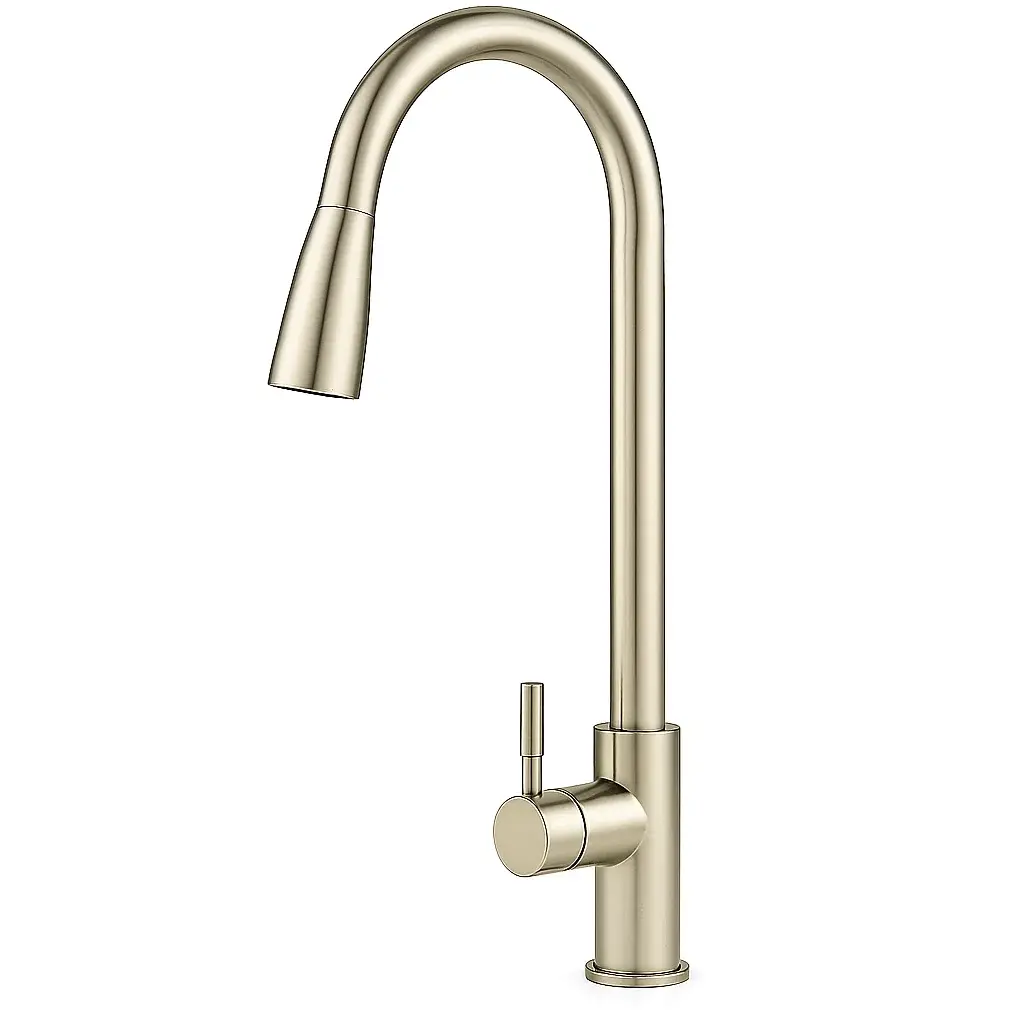 Llave Monomando Lavaplato Inoxidable Profesional Carezza Color Plateado - Image 5