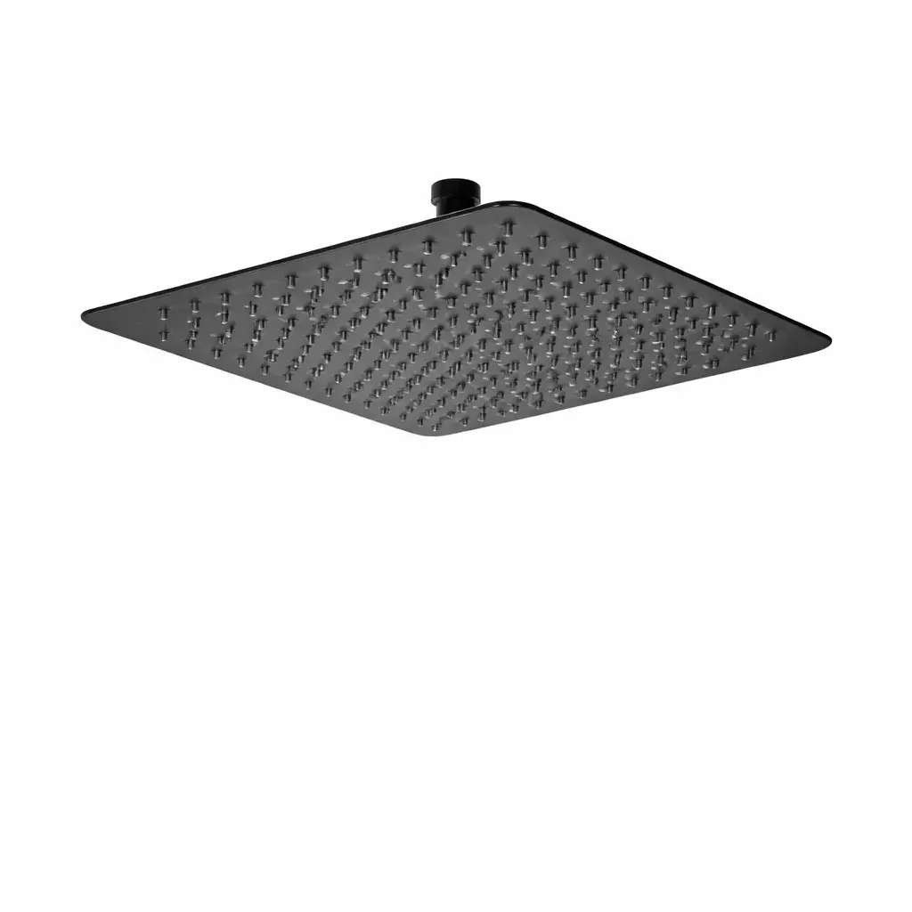 Plato Ducha Cuadrado Acero 25 cm Schwartz Negro - Image 3