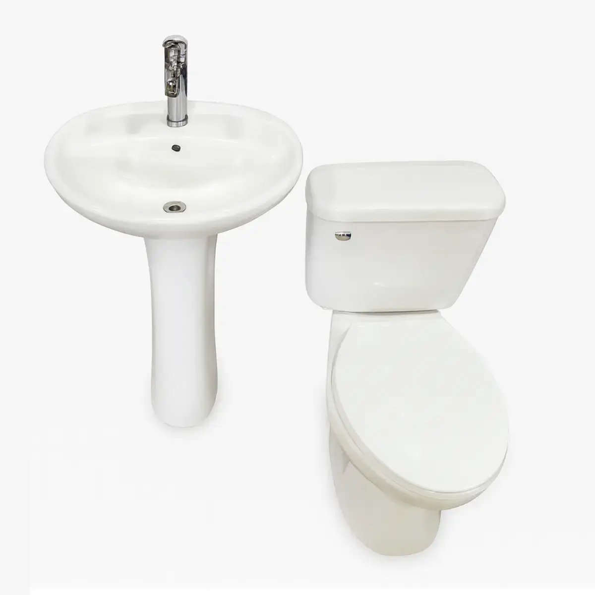 Set Sanitario Completo Trade – WC + Lavamanos con Pedestal - Image 4