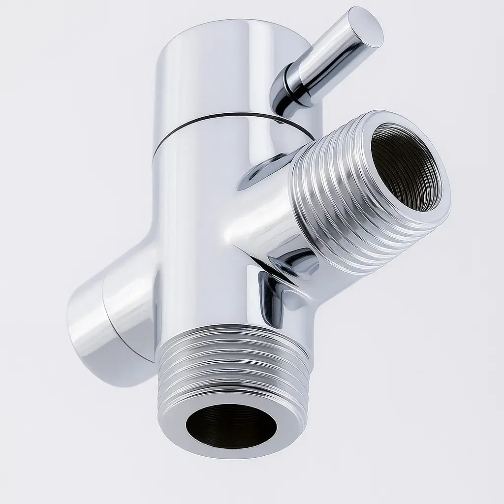 Válvula Desvío Diverter 3 Vías 1/2 x 3/4 – Control de Flujo Preciso y Eficiente - Image 3